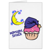 Midnight Snack Cupcake cards by cupcakewear Midnight Snack Cupcake cards