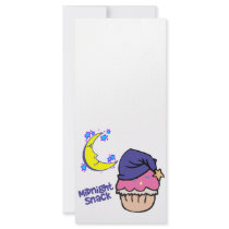 Midnight Snack Cupcake Rack Card Design