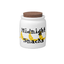 Midnight Snacks Candy Jars