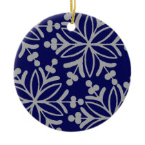 Midnight Snowflake Ornament
