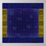 Midnight Star Garden Party (Rahat Designs) posters
