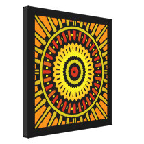 Midnight Sun Wrapped Canvas