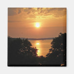 Midnight Sunset Refrigerator Magnet