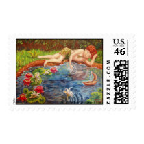 Midsummer Daydream postage by dlmtleArt Midsummer Daydream postage
