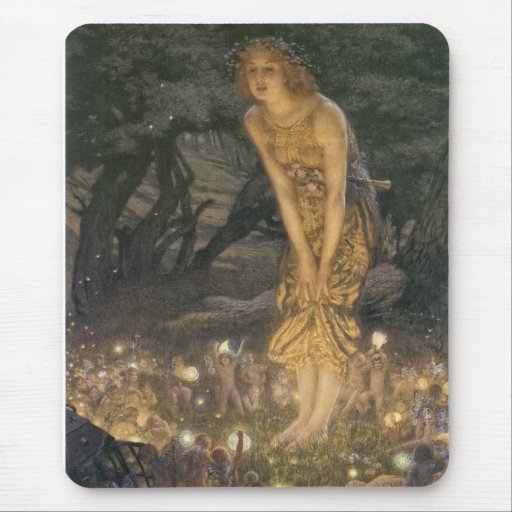 Midsummer Eve Card Mouse Pad