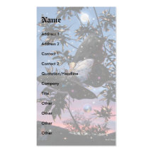 Midsummer Night Flight! Business Cards