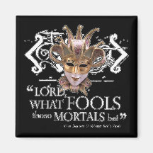 Midsummer Night's Dream Quote Fridge Magnet
