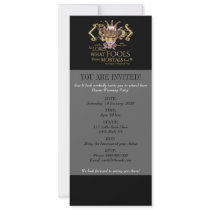 Midsummer Night's Dream Quote (Gold Version) Custom Invite