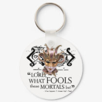 Midsummer Night's Dream Quote keychains