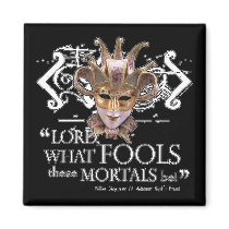 Midsummer Night's Dream Quote Fridge Magnet