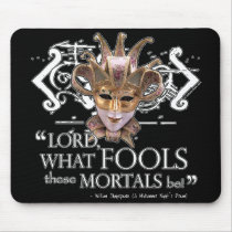 Midsummer Night's Dream Quote Mousepads