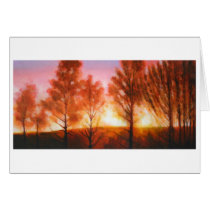 Midsummer Sunset cards