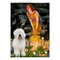 Midsummers Eve - Old English 3 Greeting Cards