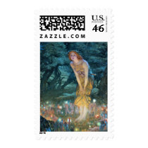 Midsummer's Eve Postage Stamp