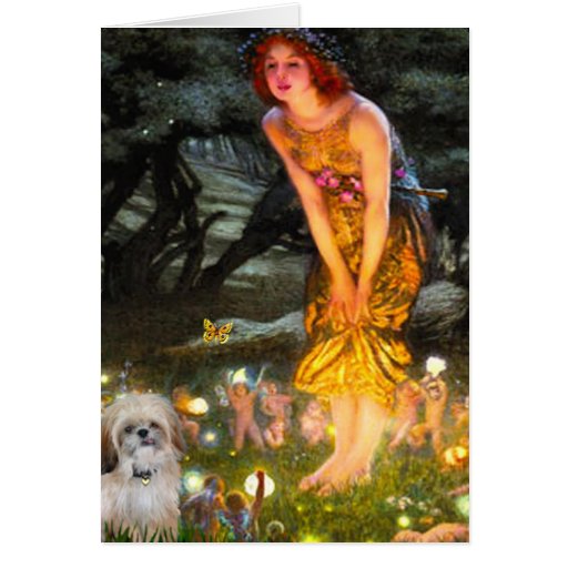 Midsummers Eve - Shih Tzu (P) Cards