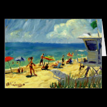 Midtown Beach note card cards