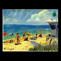 Midtown Beach postcard postcards