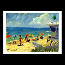Midtown Beach poster posters