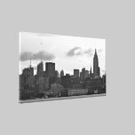 Midtown Manhattan Skyline Morning Clouds canvas prints