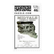 Midvale Steam Locomotive Forgings 1924 Postage Stamps