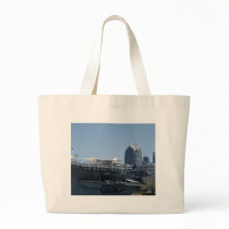 Midway Aircraft Carrier Docked In San Diego Tote Bag