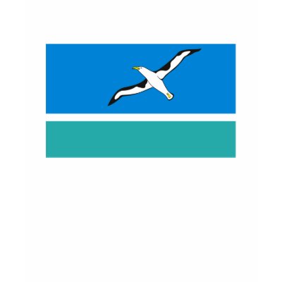 Midway Islands Flag T-shirt by FlagTshirts