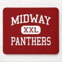 Midway - Panthers - Middle School - Waco Texas mousepads