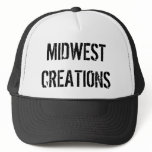 midwest creations trucker cap - dirty ego logo hats