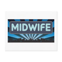 Midwife Marquee postcards by itsallhot Midwife Marquee postcards