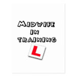 midwife training postcard