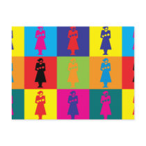 Midwifery Pop Art postcards by sciencewillprevail Midwifery Pop Art postcards