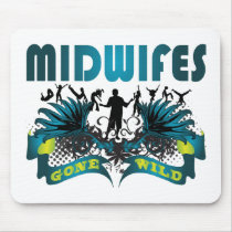 Midwifes Gone Wild mousepads