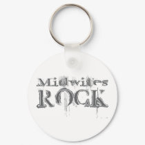 Midwifes Rock keychains