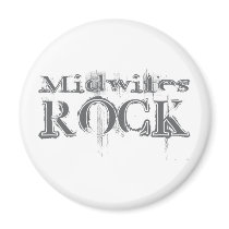 Midwifes Rock magnets by busybrain Midwifes Rock magnets