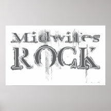 Midwifes Rock Print