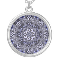 Midwinter Mandala / Midvintermandala necklaces