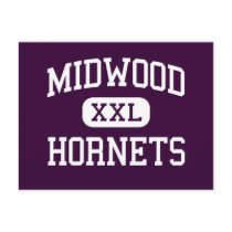 Midwood - Hornets - High - Brooklyn New York Postcard