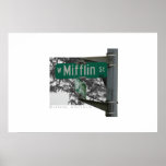 Mifflin Street Madison, Wisconsin Print
