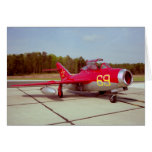 Mig-17 Trainer Greeting Card