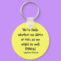 Might as well DANCE! - keychain by Horseshoes3 Might as well DANCE! - keychain