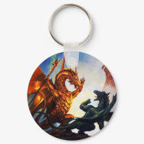 Mighty Dragon Keyhain keychains by design_girl Mighty Dragon Keyhain keychains