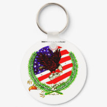 MIGHTY EAGLE, MIGHTY EAGLE by Charis Dondeli keychains