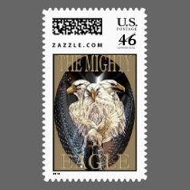 Mighty Eagle Postage Stamp