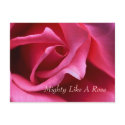 Mighty Like A Rose postcards