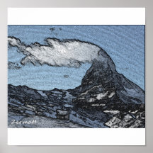 Mighty Matterhorn Print