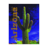 Mighty Saguaro (118), Arizona Postcard