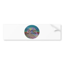 Migraine Aura Bumper Sticker
