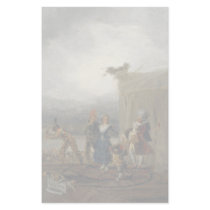 Migrant Comedians By Francisco De Goya Stationery Design