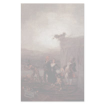Migrant Comedians By Francisco De Goya Personalized Stationery