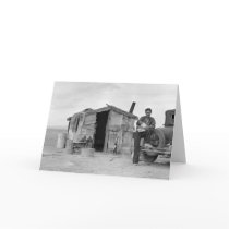 Migrant Mexican Worker: 1937 Greeting Card